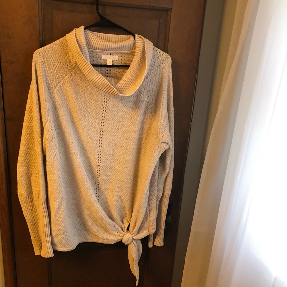 LC Lauren Conrad Cowl Neck Sweater